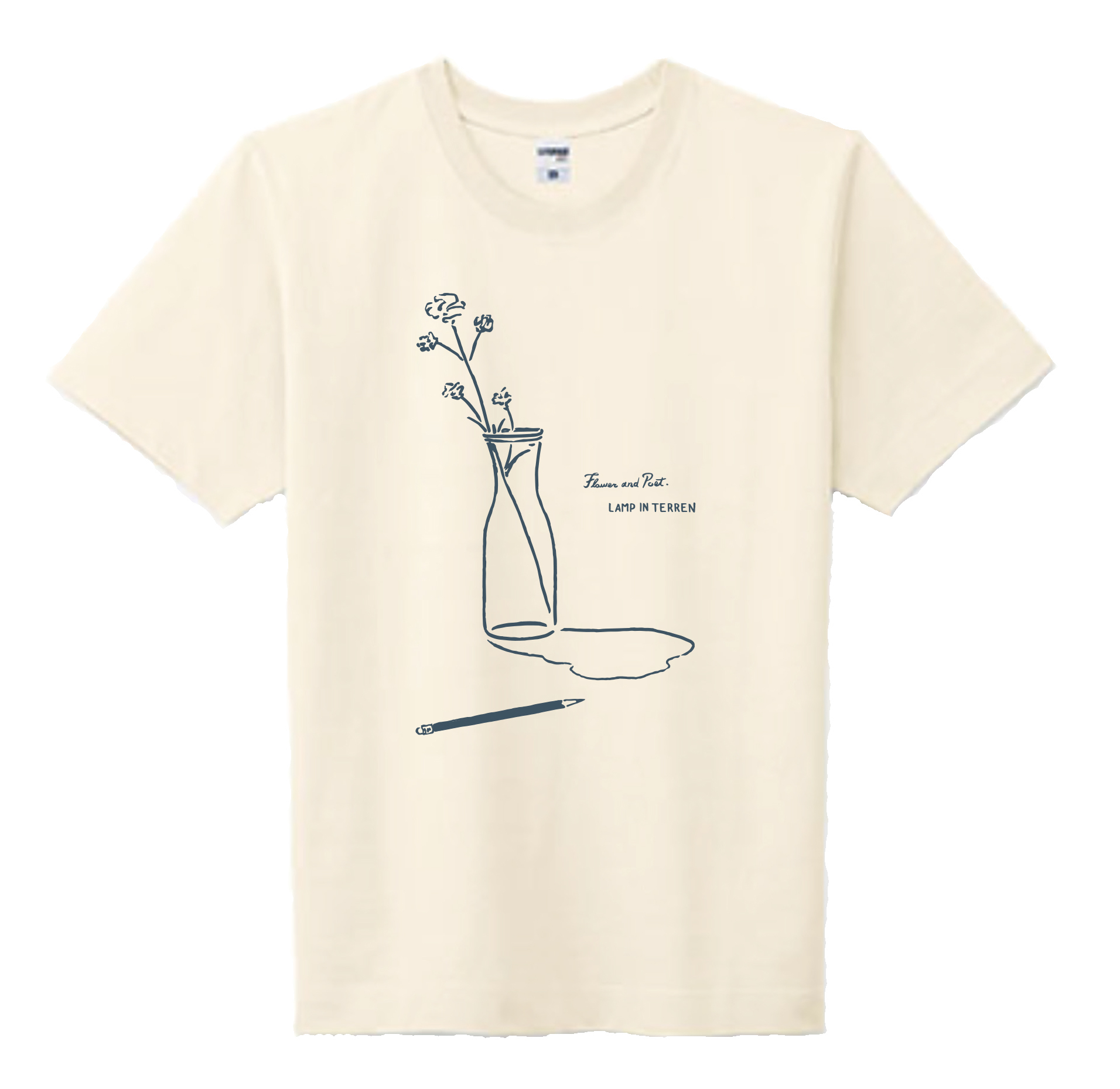 花と詩人 T-Shirt