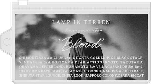 "Blood"ビニールケース ※ワンマンツアーグッズ ※SOLD OUT